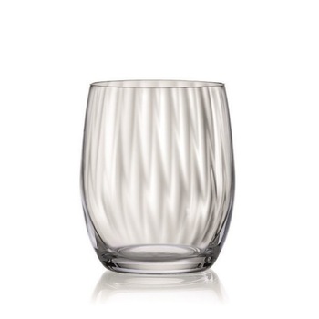 Set 6 pahare vodka, Bohemia Royal Waterfall, Cristalit, 300 ml